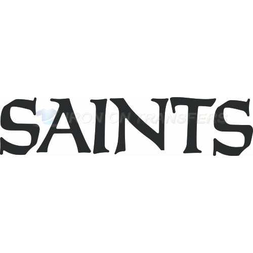 New Orleans Saints Iron-on Stickers (Heat Transfers)NO.612